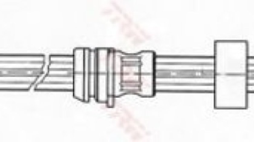 Furtun frana SKODA FABIA I (6Y2) (1999 - 2008) TRW PHD503 piesa NOUA