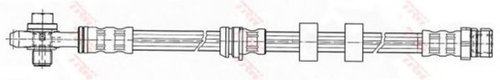 Furtun frana SKODA FABIA I Combi (6Y5) (2000 - 2007) TRW PHD503 piesa NOUA