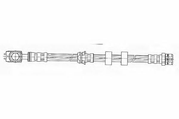Furtun frana SKODA FABIA I Limuzina (6Y3) (1999 - 2007) FERODO FHY2209 piesa NOUA