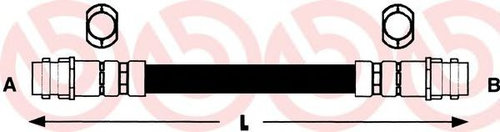 Furtun frana SKODA OCTAVIA I (1U2) (1996 - 2010) BREMBO T 85 027 piesa NOUA