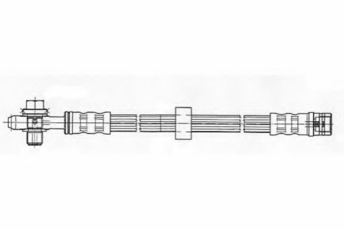 Furtun frana SKODA OCTAVIA I (1U2) (1996 - 2010) FERODO FHY2223 piesa NOUA