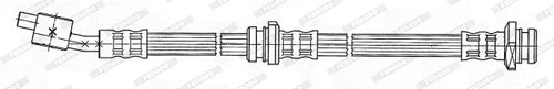 Furtun frana stanga (FHY3108 FERODO PREMIER) NISSAN