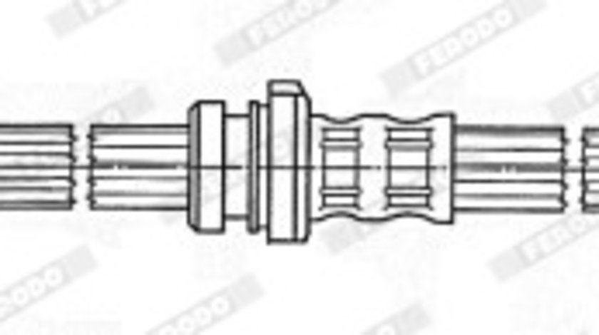 Furtun frana stanga (FHY3108 FERODO PREMIER) NISSAN