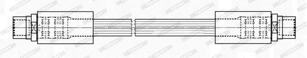Furtun frana stanga (FHY3115 FERODO PREMIER) AUDI