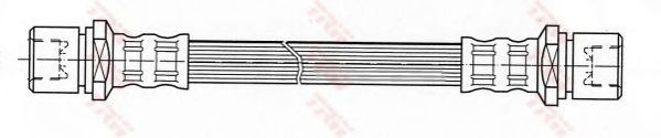 Furtun frana SUBARU LEGACY IV (BL, BP) (2003 - 2016) TRW PHA404 piesa NOUA