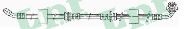 Furtun frana SUZUKI VITARA Cabrio (ET, TA) (1988 - 2002) LPR 6T46439 piesa NOUA