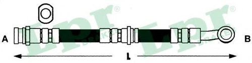 Furtun frana SUZUKI VITARA Cabrio (ET, TA) (1988 - 2002) LPR 6T46437 piesa NOUA