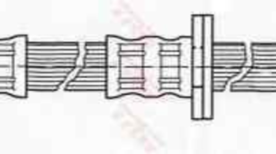 Furtun frana TOYOTA YARIS VERSO (_NLP2_, _NCP2_) TRW PHD509