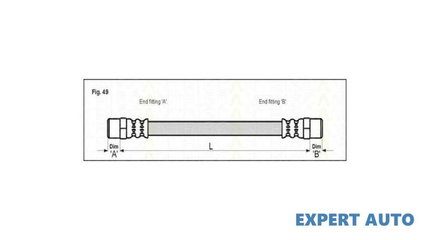 Furtun frana Volkswagen VW TRANSPORTER / CARAVELLE Mk III bus 1979-1992 #2 03Q22060