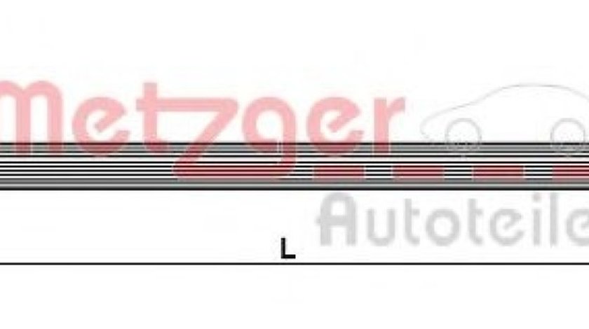 Furtun frana VOLVO V50 (MW) (2004 - 2016) METZGER 4110149 piesa NOUA