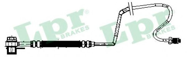 Furtun frana VW BORA Combi (1J6) (1999 - 2005) LPR 6T48261 piesa NOUA