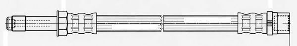 Furtun frana VW CRAFTER 30-35 bus (2E) (2006 - 2016) FERODO FHY2676 piesa NOUA