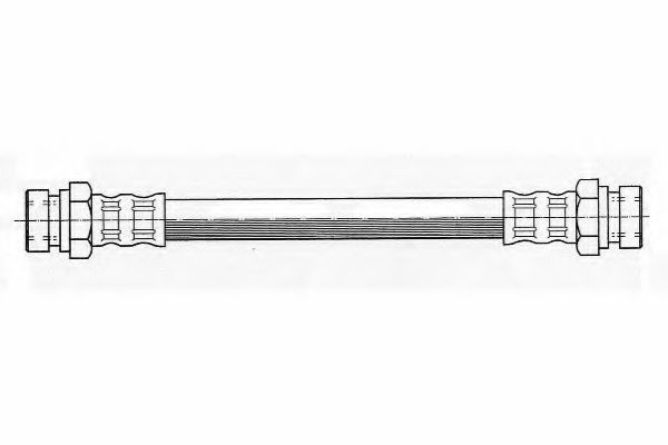 Furtun frana VW GOLF III Cabriolet (1E7) (1993 - 1998) FERODO FHY2162 piesa NOUA