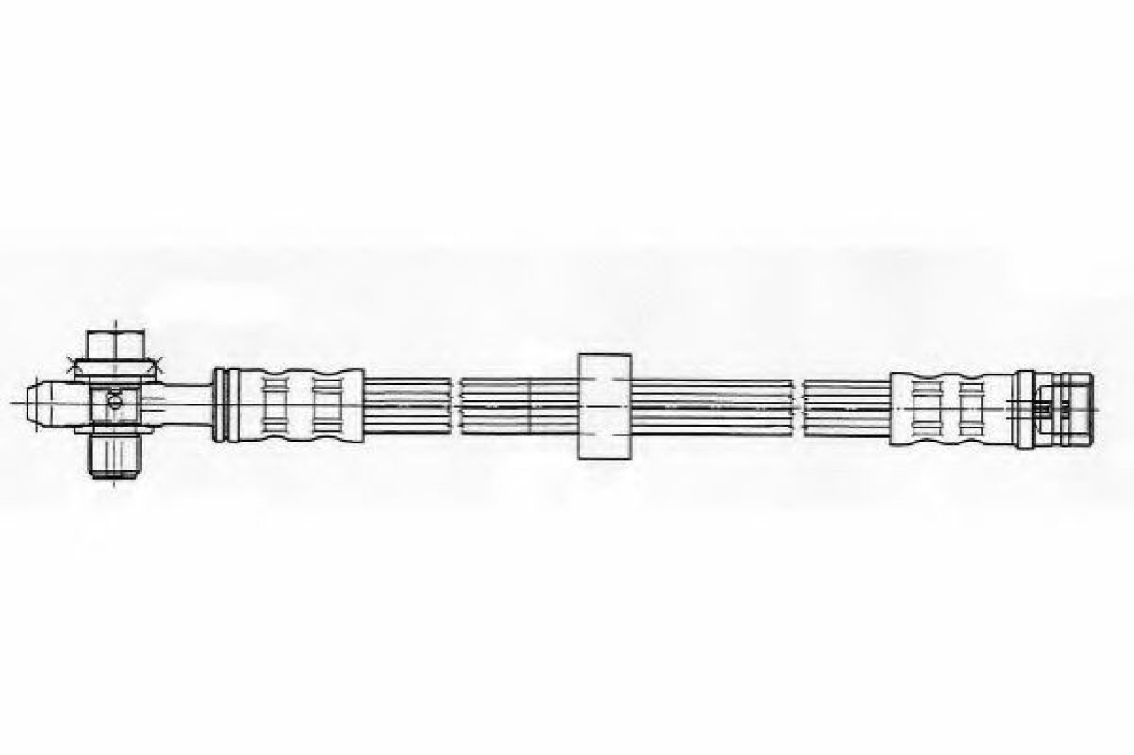 Furtun frana VW GOLF IV Variant (1J5) (1999 - 2006) FERODO FHY2223 piesa NOUA