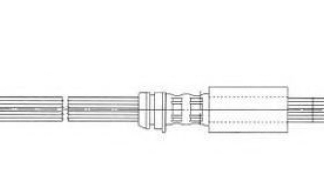 Furtun frana VW GOLF VI Variant (AJ5) (2009 - 2013) FERODO FHY2665 piesa NOUA