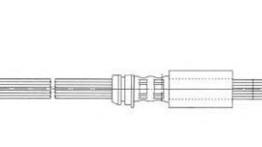 Furtun frana VW GOLF VI Variant (AJ5) (2009 - 2013) FERODO FHY2665 piesa NOUA