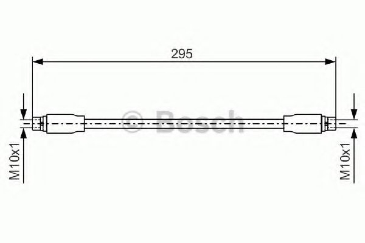 Furtun frana VW PASSAT (3B3) (2000 - 2005) BOSCH 1 987 476 717 piesa NOUA
