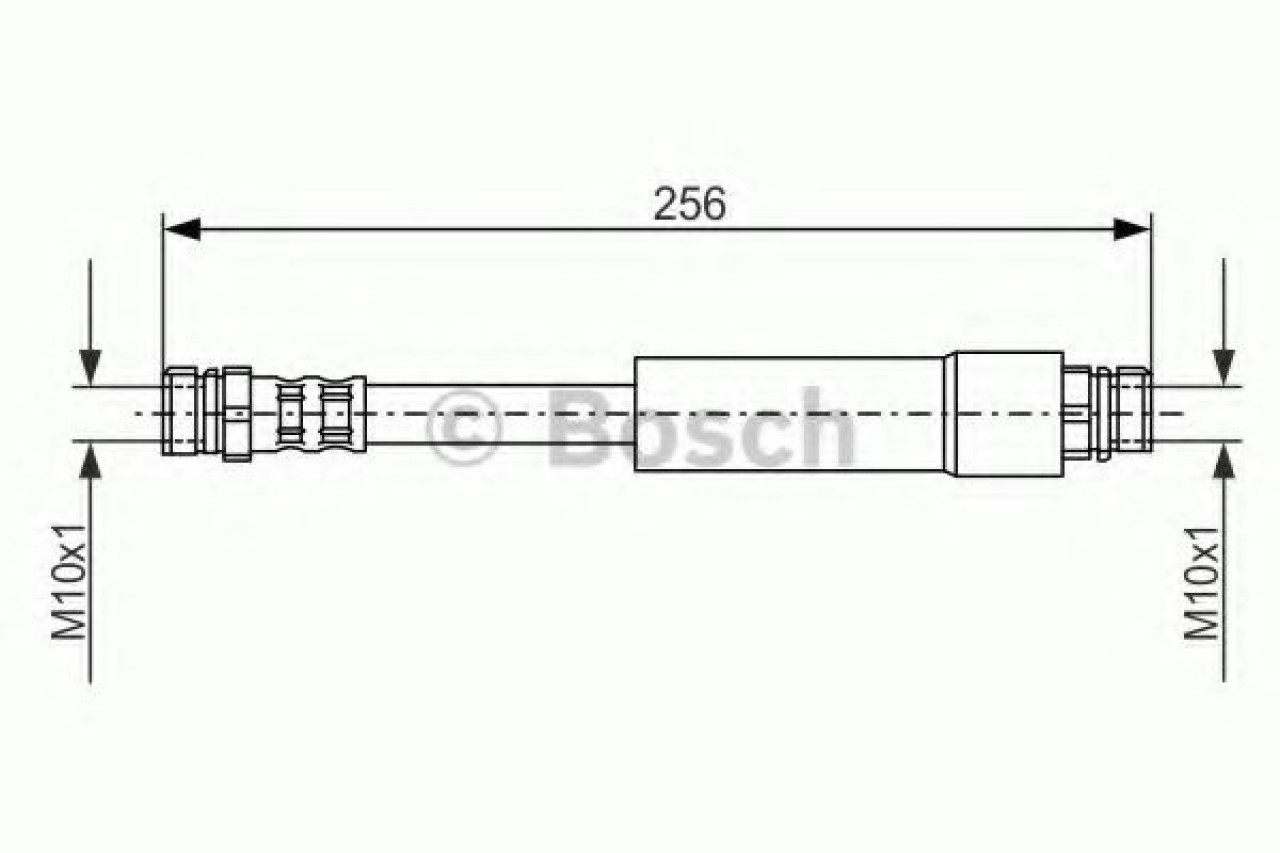 Furtun frana VW PASSAT (3C2) (2005 - 2010) BOSCH 1 987 476 284 piesa NOUA