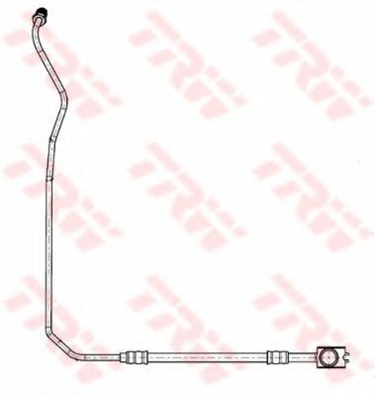 Furtun frana VW PASSAT Variant (3B5) (1997 - 2001) TRW PHD944 piesa NOUA