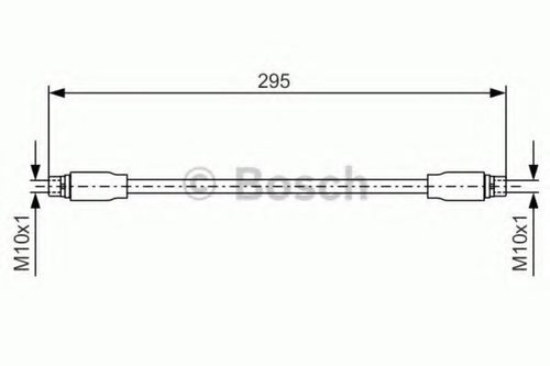 Furtun frana VW PASSAT Variant (3B5) (1997 - 2001) BOSCH 1 987 476 717 piesa NOUA