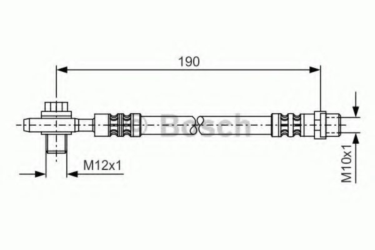 Furtun frana VW PASSAT Variant (3B5) (1997 - 2001) BOSCH 1 987 476 719 piesa NOUA