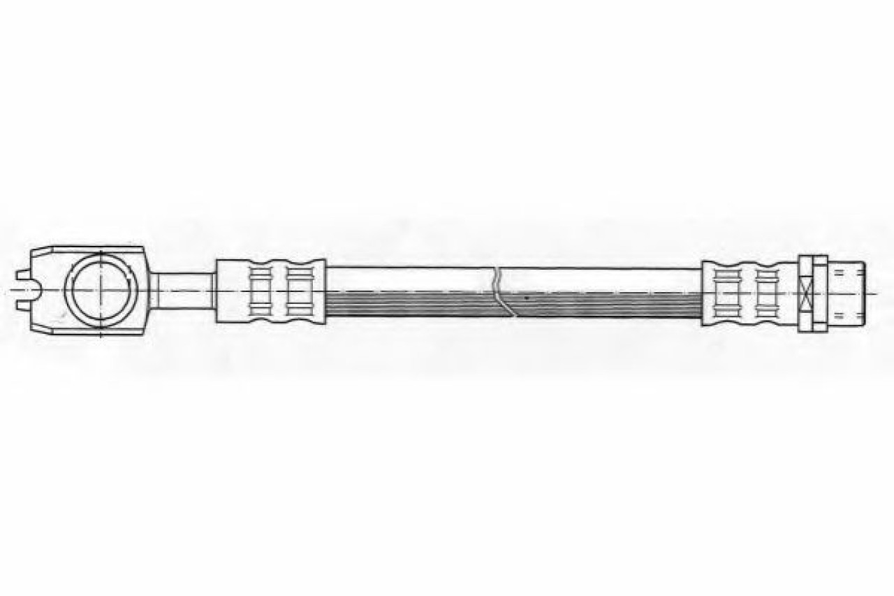 Furtun frana VW PASSAT Variant (3B6) (2000 - 2005) FERODO FHY2458 piesa NOUA