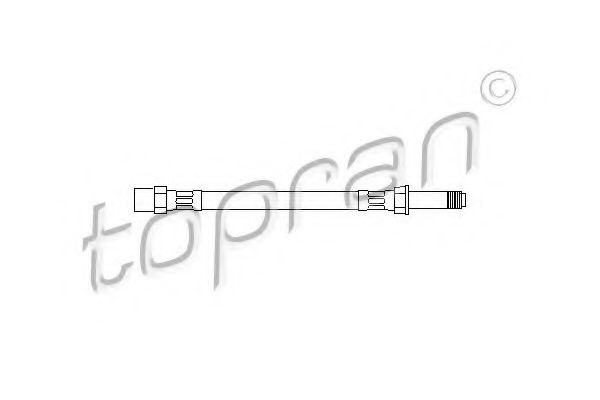Furtun frana VW SHARAN (7M8, 7M9, 7M6) (1995 - 2010) TOPRAN 108 126 piesa NOUA
