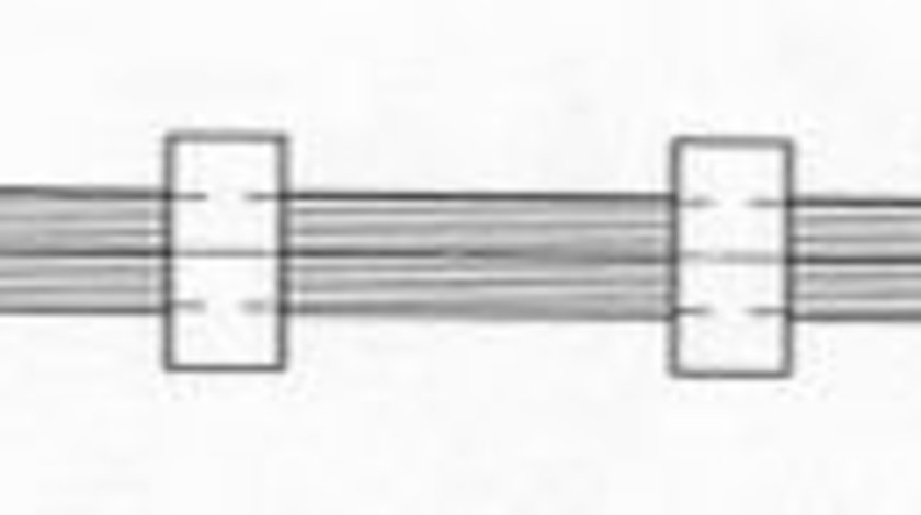 Furtun frana VW TRANSPORTER IV bus (70XB, 70XC, 7DB, 7DW, 7DK) (1990 - 2003) FERODO FHY2549 piesa NOUA