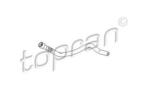 Furtun hidraulic, sistem de directie BMW Seria 3 (E46) (1998 - 2005) TOPRAN 501 732 piesa NOUA
