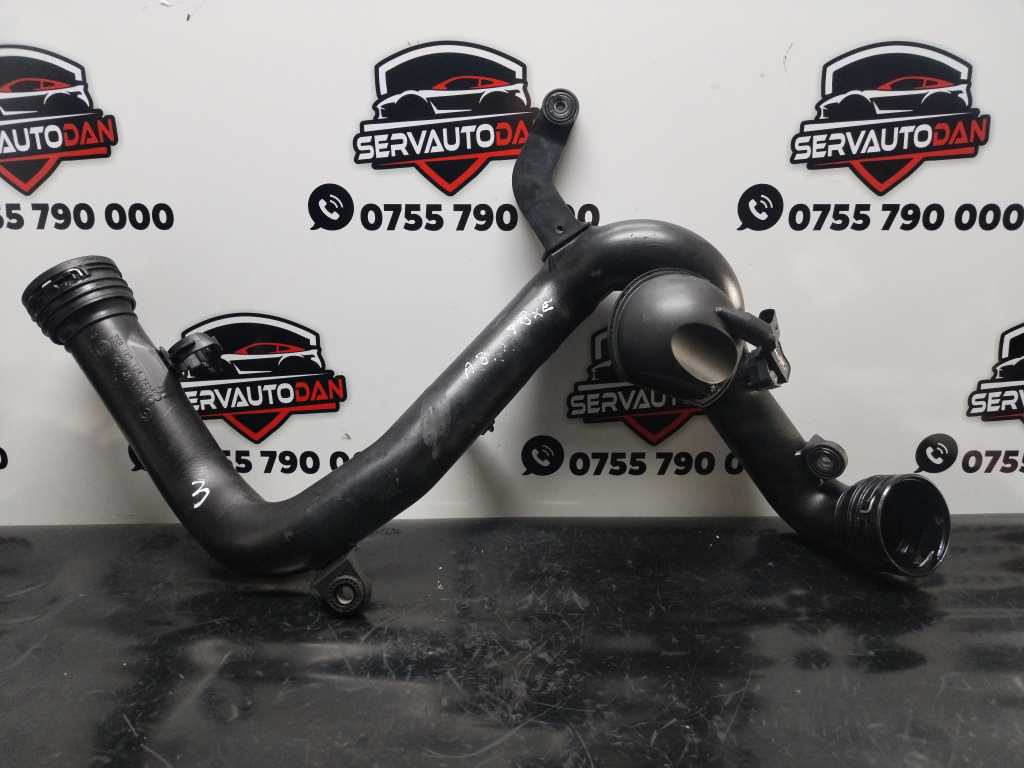 Furtun intercooler Audi A3 (2003-2008) [8P1] 1.9 Motorina 2007, 1K0145762AC / 1K0145770B