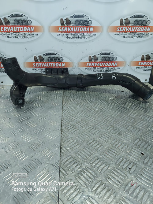 Furtun intercooler Audi A3 (2012-2019) [8V1] 2.0 Motorina 2012, 5N0145840D