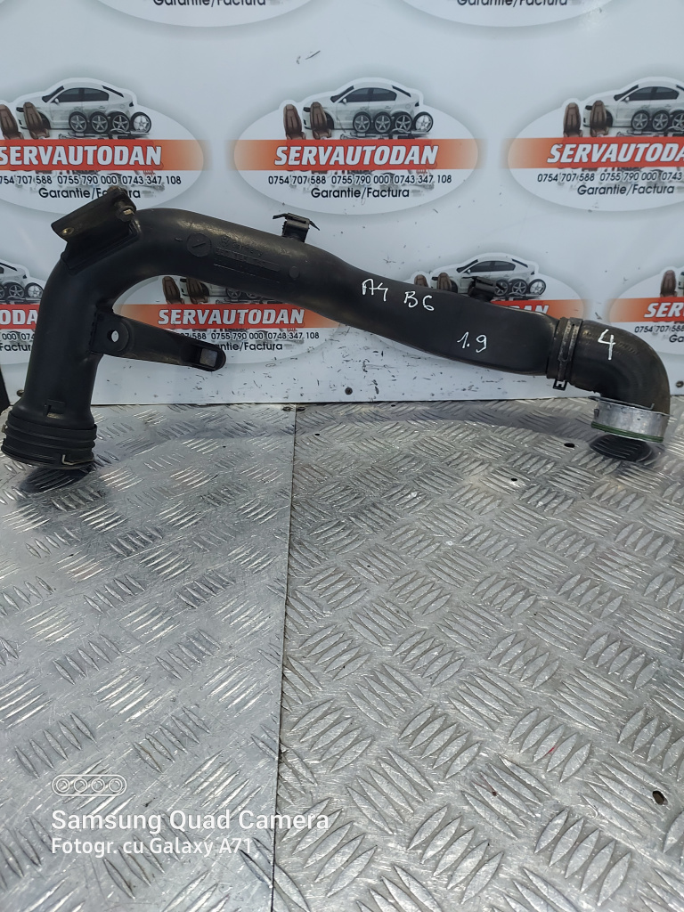 Furtun intercooler Audi A4 (2001-2004) [8E2, B6] 1.9 Motorina 2003, 8E0145762