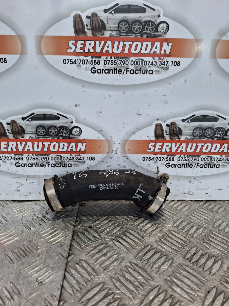 Furtun intercooler Audi A4 (2001-2004) [8E2, B6] 2.5 Motorina 2004, 8E0145709A