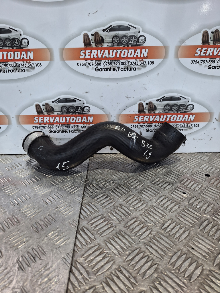 Furtun intercooler Audi A4 (2004-2008) [8EC, B7] 1.9 Motorina 2005, 8E0145737E