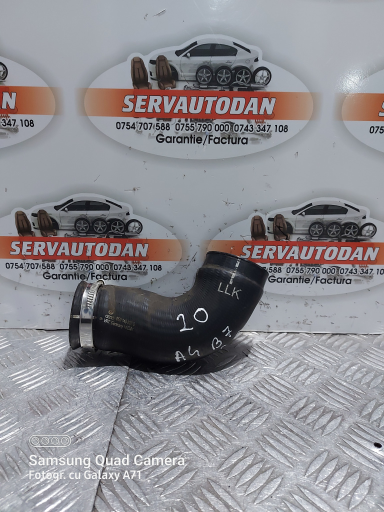 Furtun intercooler Audi A4 (2004-2008) [8EC, B7] 2.0 Motorina 2007, 8E0145837G