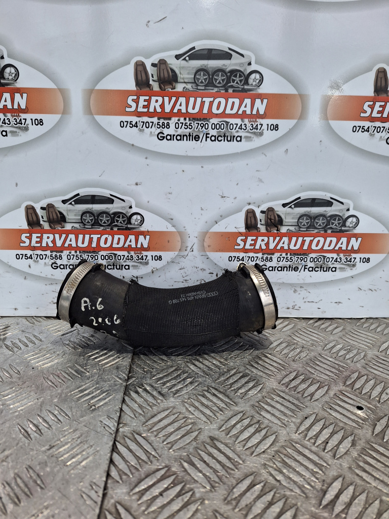 Furtun intercooler Audi A6 (2004-2011) [4F2, C6] 2.7 Motorina 2006, 4F0145709G