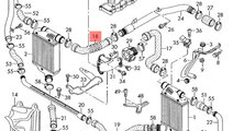 Furtun intercooler Audi A6 4F C6 3.0 TDI BMK OEM 4...