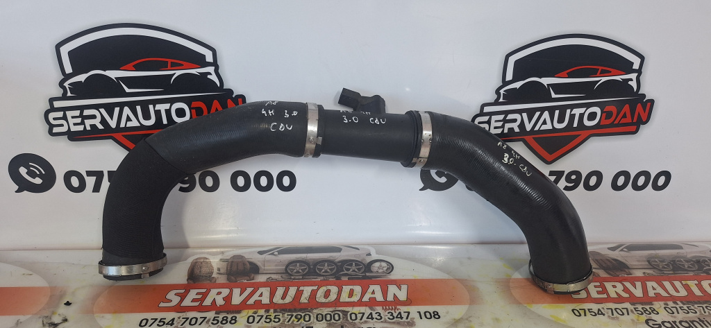 Furtun intercooler Audi A8 (2009-2017) [4H] D4 3.0 Motorina 2014, 4H0145709S / 4H0145673P / 4H0145737R