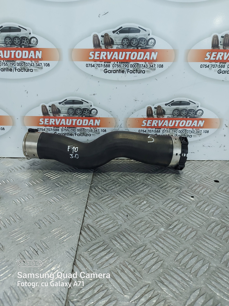 Furtun intercooler BMW Seria 5 (2010-2017) [F10] 3.0 Motorina 2012, 7810614