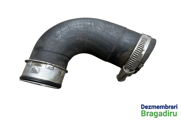 Furtun intercooler Cod: 7P0145708A 7P0145708A Volkswagen VW Touareg generatia 2 7P [2010 - 2014] Crossover 3.0 TDI Tiptronic 4Motion (245 hp) Cod motor: CRC Cod cutie: NAC Cod culoare: LG7W