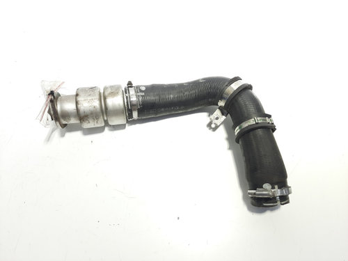 Furtun intercooler cu teava, cod 9684673780, Ford Fiesta 6, 1.4 TDCI, KVJA (id:484847)