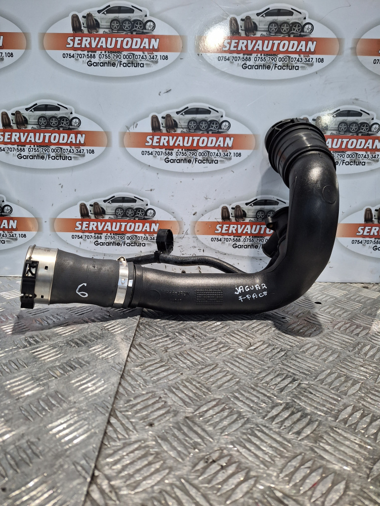 Furtun intercooler Jaguar F-Pace (2016->) [X761] 2.0 Motorina 2019, LX73-6N650-A / HX73-6N650-A