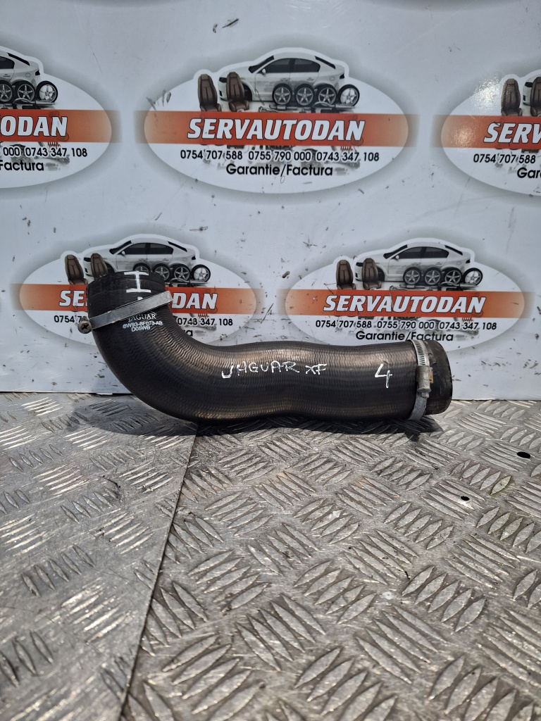 Furtun intercooler Jaguar XF (2008-2015) [X250] 3.0 Motorina 2011, 6W93-6F073-AB