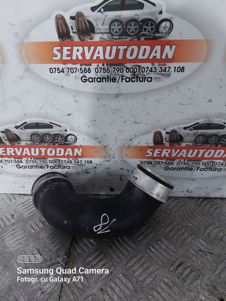 Furtun intercooler Mercedes-Benz C-Class (2001-2007) [W203] 2.2 Motorina 2004, A2035281482