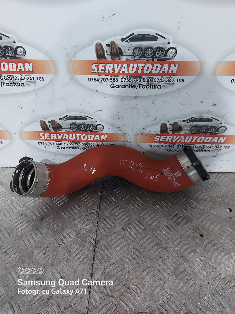 Furtun intercooler Mercedes-Benz E-Class (2009->) [W212] 2.2 Motorina 2012, A2125280882