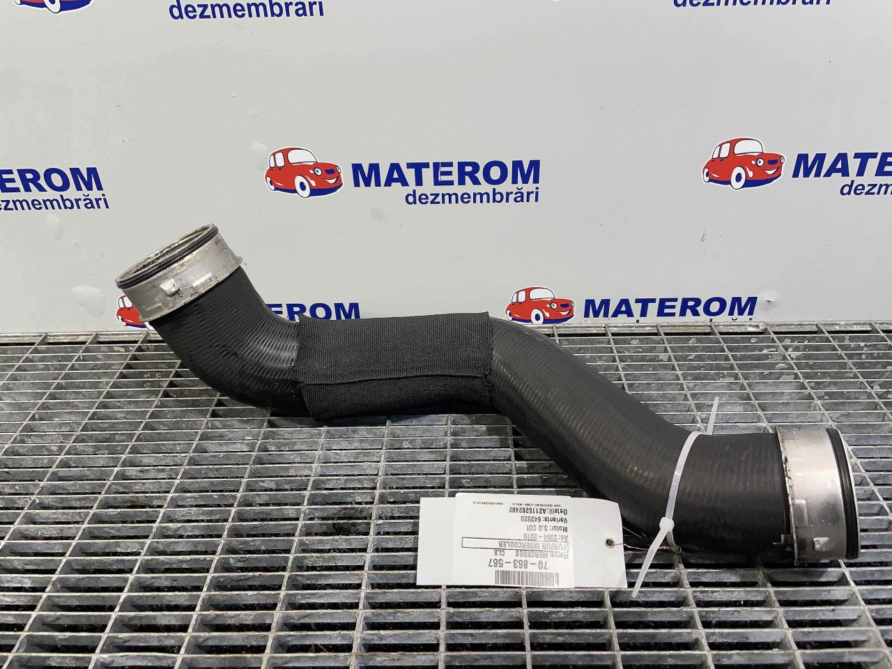 FURTUN INTERCOOLER MERCEDES CLS 3.0 CDI - (2004 2010)