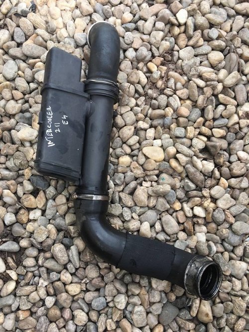 Furtun intercooler mercedes E class w211 2004