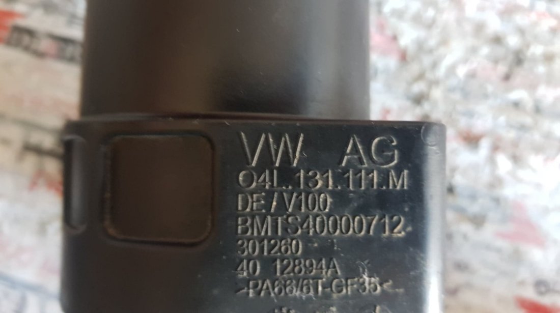 Furtun intercooler original Skoda Superb III 1.6TDi 120cp cod piesa : 04L145828G
