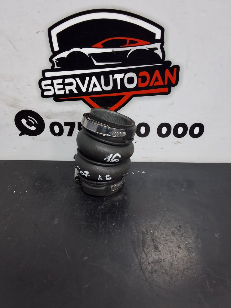 Furtun intercooler Peugeot 307 facelift (2006-2008) 1.6 Motorina 2006, 9649999680 / 9649999680A