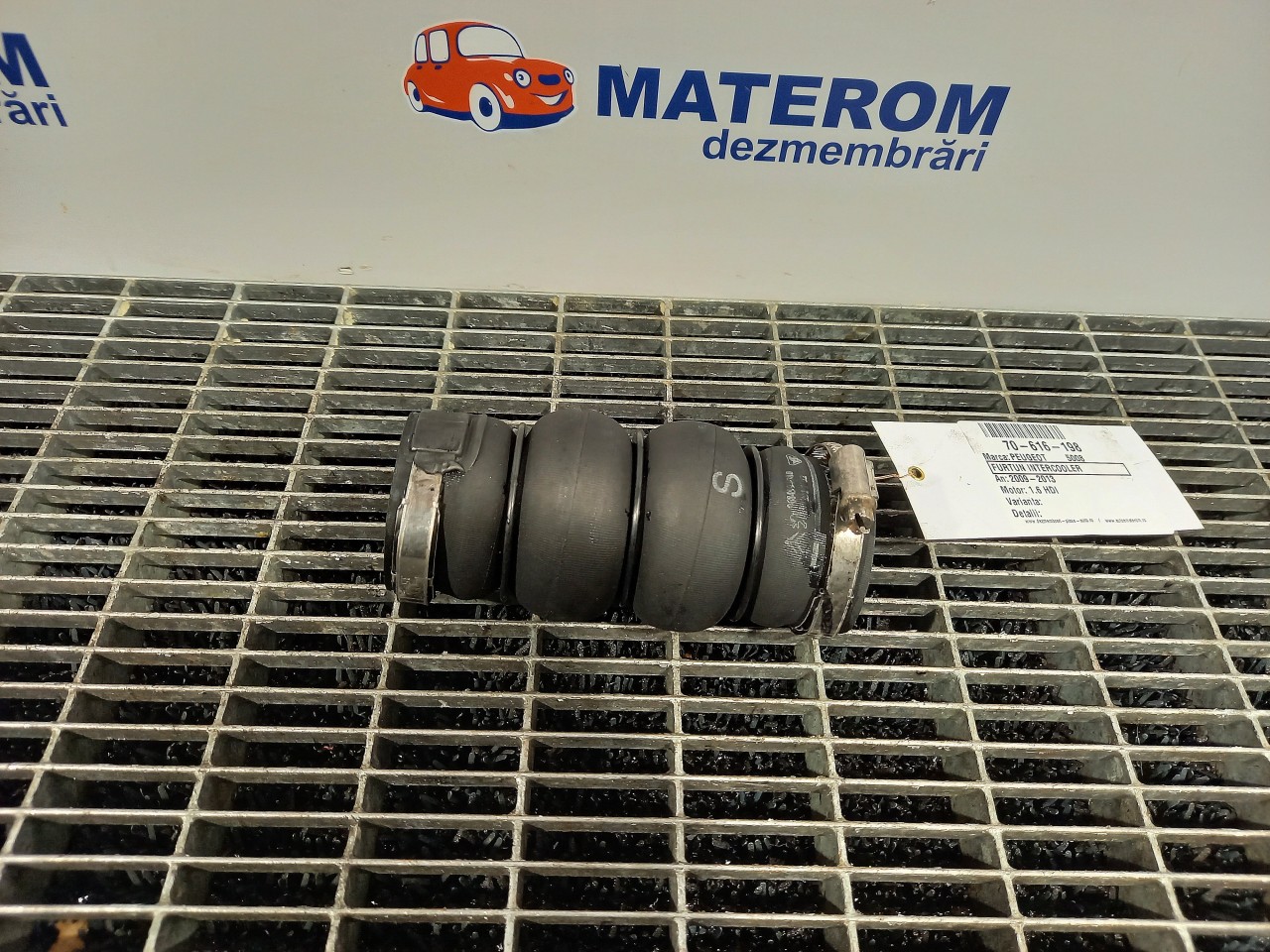 FURTUN INTERCOOLER PEUGEOT 5008 1.6 HDI - (2009 2013)